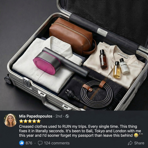 Klayr™ | The 2-in-1 Steam Press