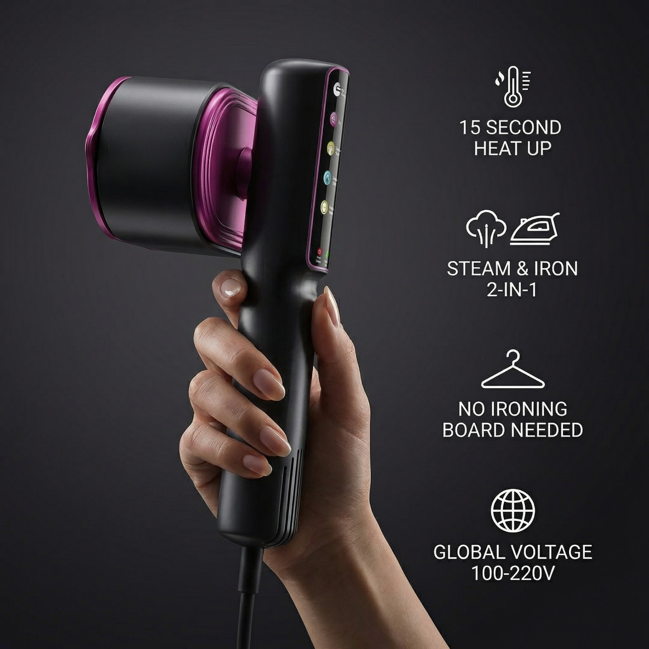 Klayr™ | The 2-in-1 Steam Press