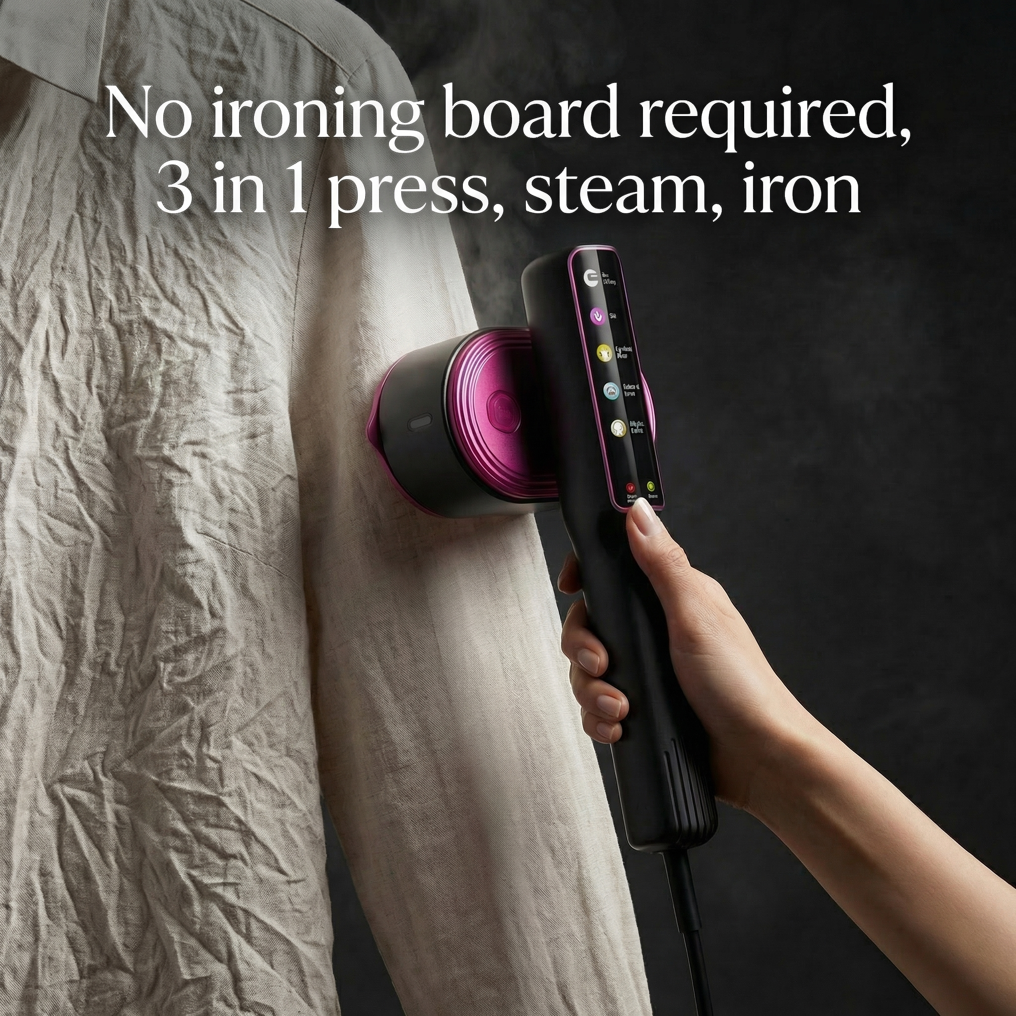 Klayr™ | The 2-in-1 Steam Press